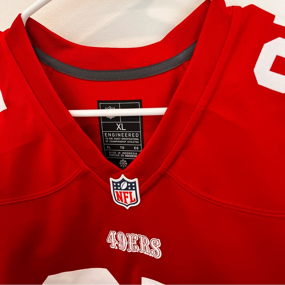 Nike 49ers George Kittle #85 On Field Authentic Jersey Mens XL Red Men's NFL - Picture 2 of 6